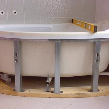 Рамка за баня: произвеждаме монтаж без помощта на майстори