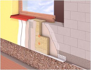 Довършване на фасадата на сградата от блокове от пяна: видове материали