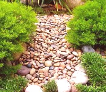 Декоративни камъчета в градината - пътеки и малки форми за украса на вашия парцел