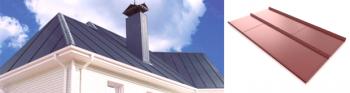 Фалшив покрив - технология, устройство и инсталация, цена и цени на покривни материали, снимка