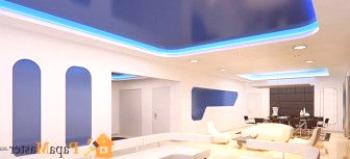 Značajke LED rasvjete stropa u praksi