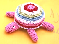 Костенурка - плетени играчки за начинаещи