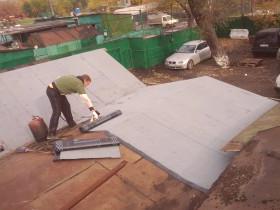 Izolacija in hidroizolacija strehe garaže
