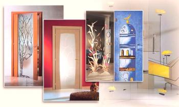 Декорация на интериорни врати: видове довършителни материали