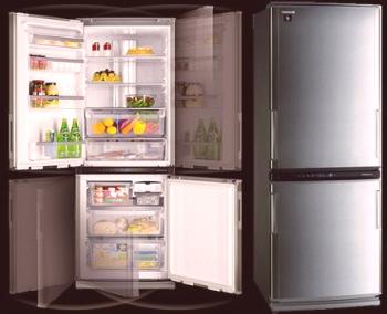 Sharp хладилници: мнения, предимства и недостатъци + най-добрите модели