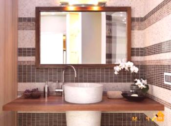 Zrcadla v koupelně: design, funkčnost, foto