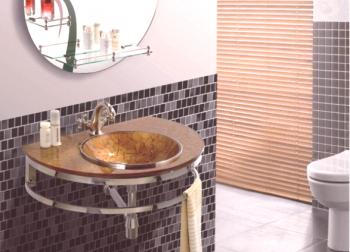 Стъклени мивки за баня - предимствата на дизайна и правилата за употреба