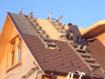 Покривна технология: инструмент, оборудване, кран на покрива