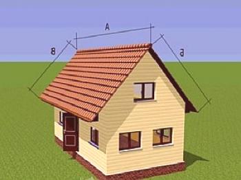 Jak vypočítat plochu střechy domu: výpočet kvadratury střechy