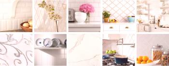 Bílá kuchyňská zástěra: design a možnosti materiálů (PHOTOS)