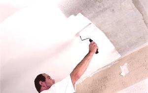 Malování stropu - rychlý a efektivní způsob zpracování