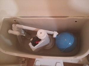 Schéma vypouštěcí nádrže pro WC Colombo, kompaktní, cersanitový, starý vzorek