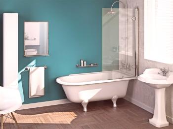 Стъклени завеси за баня - необичайно и красиво решение за стаята