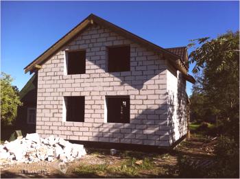 Kuća s gaziranim betonom vlastitim rukama + fotografija