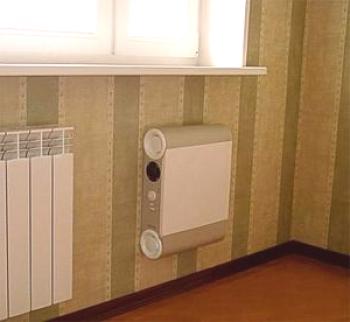 Ventilacija na napuhavanje s zagrijavanjem zraka za stan: vrste ventilacijskih instalacija