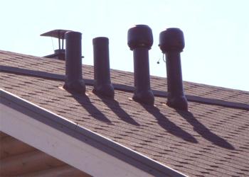 Под-покривна вентилация на покрив от метал, за плосък и скатен покрив, виж видео и снимка.