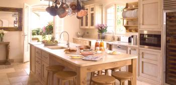 Provence styl kuchyně: designové prvky