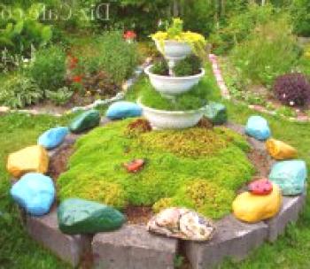 Použití kamenů v zahradním designu: 4 nápady, aby se spiknutí krásnější