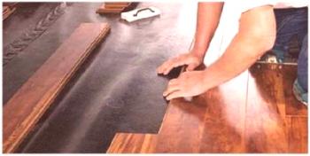 Kako staviti laminat na drveni pod