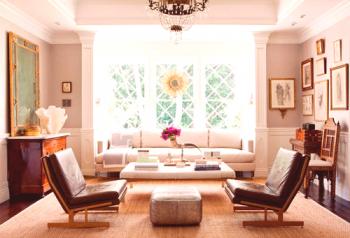 Interiér čtvercového obývacího pokoje: návrh doporučení