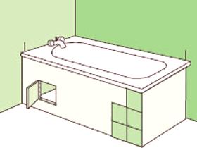 Kako napraviti zaslon ispod kupaonice sa suhozidom vlastitim rukama