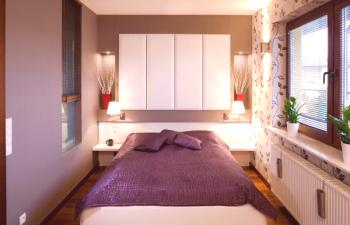 Dizajnirajte malu spavaću sobu - fotografije