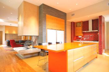 Vyberte si barvu stěn a nábytku do kuchyně: harmonickou kombinaci nebo jasný kontrast