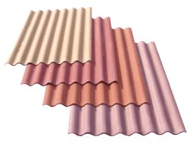 Břidlicová barva - střecha v jasných barvách