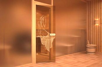 Skleněné dveře do lázní a saun - výhody a nevýhody