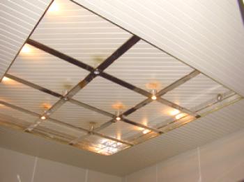 Závěsné stropy - domácí dekorace