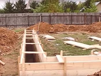 Polaganje temelja v hišo: odstranitev osi temeljev na tleh Osnova hiše | Hiša in poletna rezidenca
