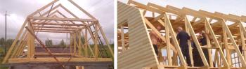 Střešní systém rozbité střechy: instalace krok za krokem vlastníma rukama, schéma
