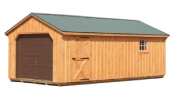 Как да построим дървен гараж?