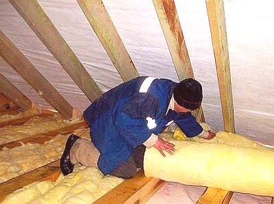 Изолация на припокриващ се студен таван с миниварт, как да се изолира подът на тавана