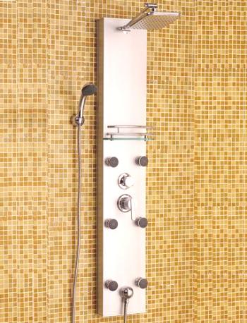Sprchový panel nebo stojan se směšovačem