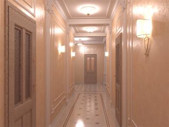Лампи за коридор и коридор: от проектиране до настаняване