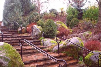 Vrtne stepenice vlastitim rukama - značajke dizajna i instalacije