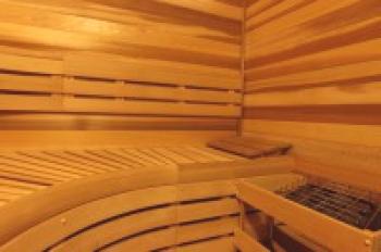 Sauna v suterénu soukromého domu