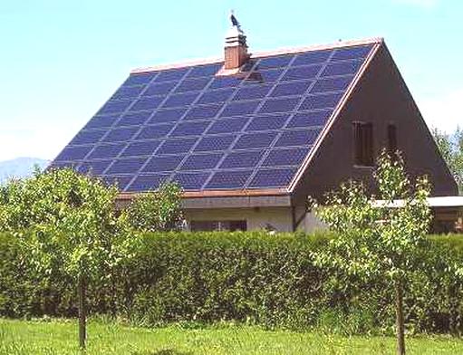 Solární baterie pro vytápění domácností