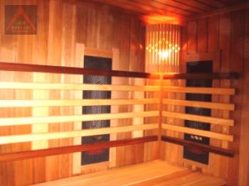 Infračervené zářiče pro sauny