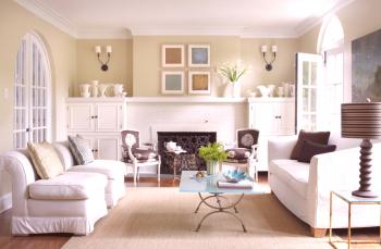 Americký styl v bytě interiéru: designové prvky, salonek, ložnice a další pokoje, možnosti na fotografii