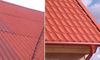 Ондулин или метал: което е по-добре за покрива