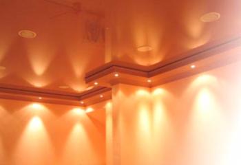 Provádíme osvětlení závěsných stropů