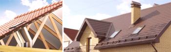 Zastřešení střešní střechy - půdní vestavba, montáž střechy