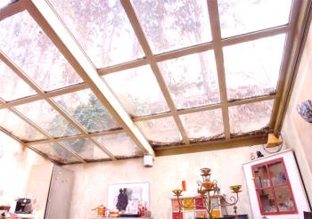 Skleněná střecha domu, jak přemýšlíte nad designem, vlastními rukama vytvoří průhlednou terasu, verandu nebo střešní kupoli, fotografie a video