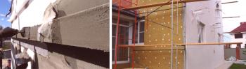 Технологията на монтиране на мокра фасада: проектната схема, нюансите на инсталацията