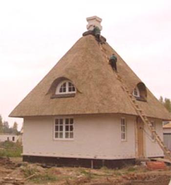 Střecha rákosu: charakteristika, uspořádání a montáž střechy rákosu