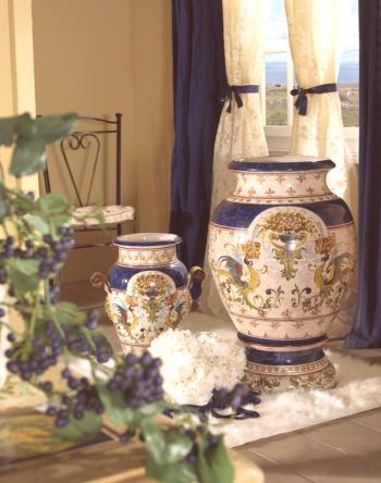 Vysoké dekorativní vázy