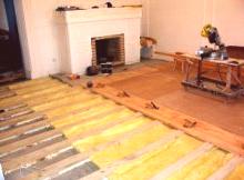 Izolace hluku podlahy v bytě: výběr materiálů + plovoucí podlaha