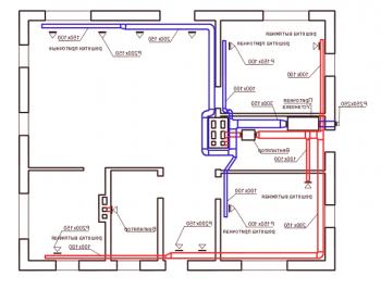 Kako napraviti ventilaciju u privatnoj kući: primjer izračuna, shema